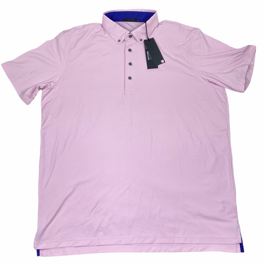 Greyson Cayuse Polo Shirt Pink Size XL